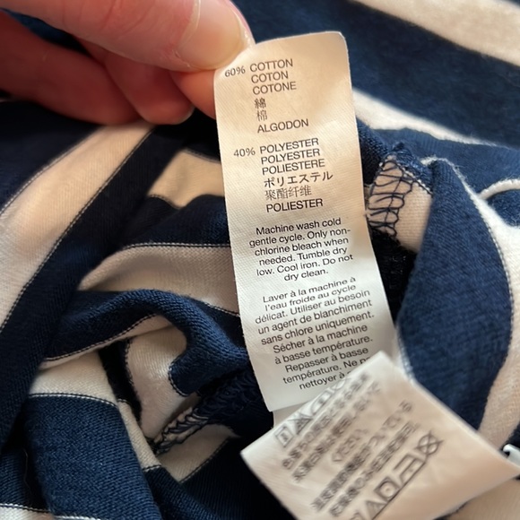 Gap Kids Navy Striped Skirt - Picture 5 of 5